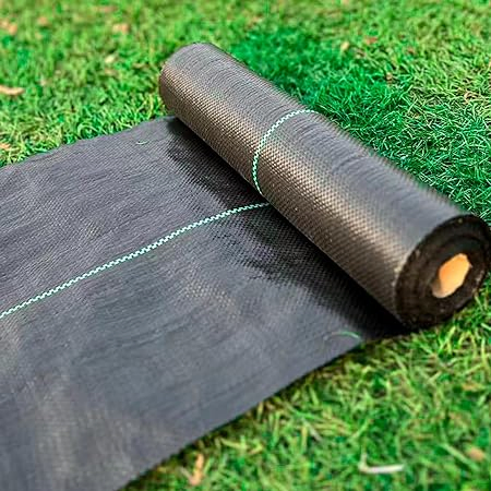 100g/Sm Black Plastic Weeding Mat Landscape Cloth