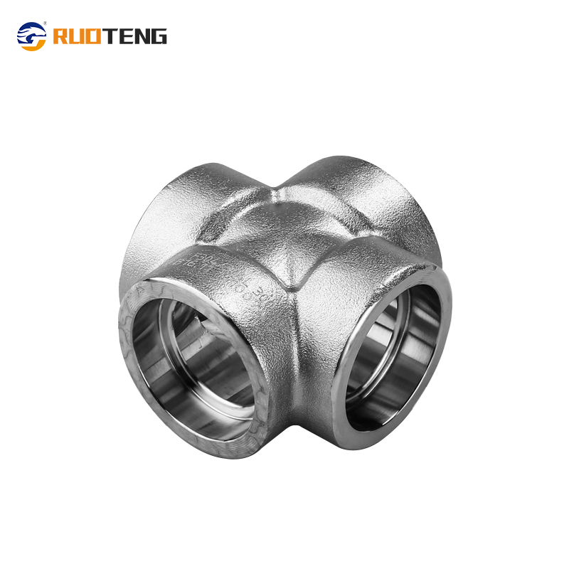 [Ruoteng] Class 3000 6000 9000 Stainless Steel 316L NPT Threaded Sw Cross