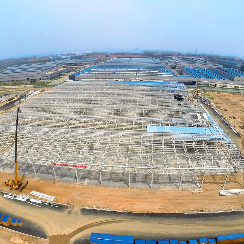 Steel Structure Factory to Korea