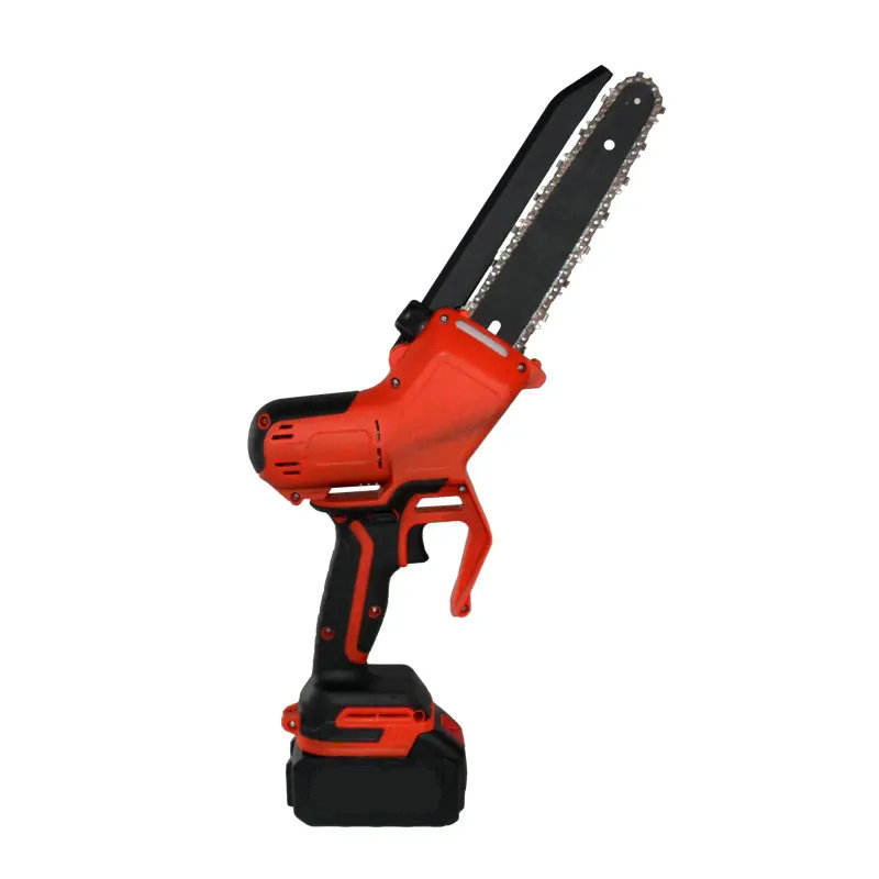 Auto Oiling Tool-Free Brushless Electric Cordless Battery Chainsaw Hand Held Cordless Chain Saw Mini Chainsaw with LCD