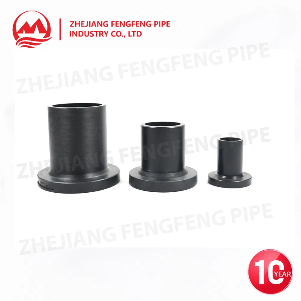 160mm PE Butt Fusion Welding Stub End Long Type Union Transition