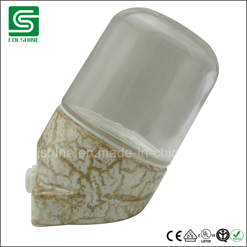 Colshine IP54 Wall Mounted Sauna Linder with E14 Lamp Base for Bath