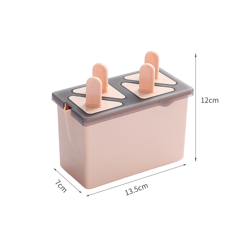 Reusable Ice Tray Silicone Ice Cream Mold Popsicles for Moule