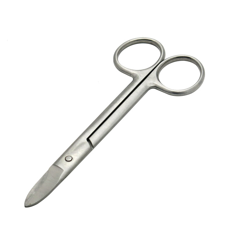 3.5mm Thickness 4.5inch Long Handle Stainless Steel Pet Scissors