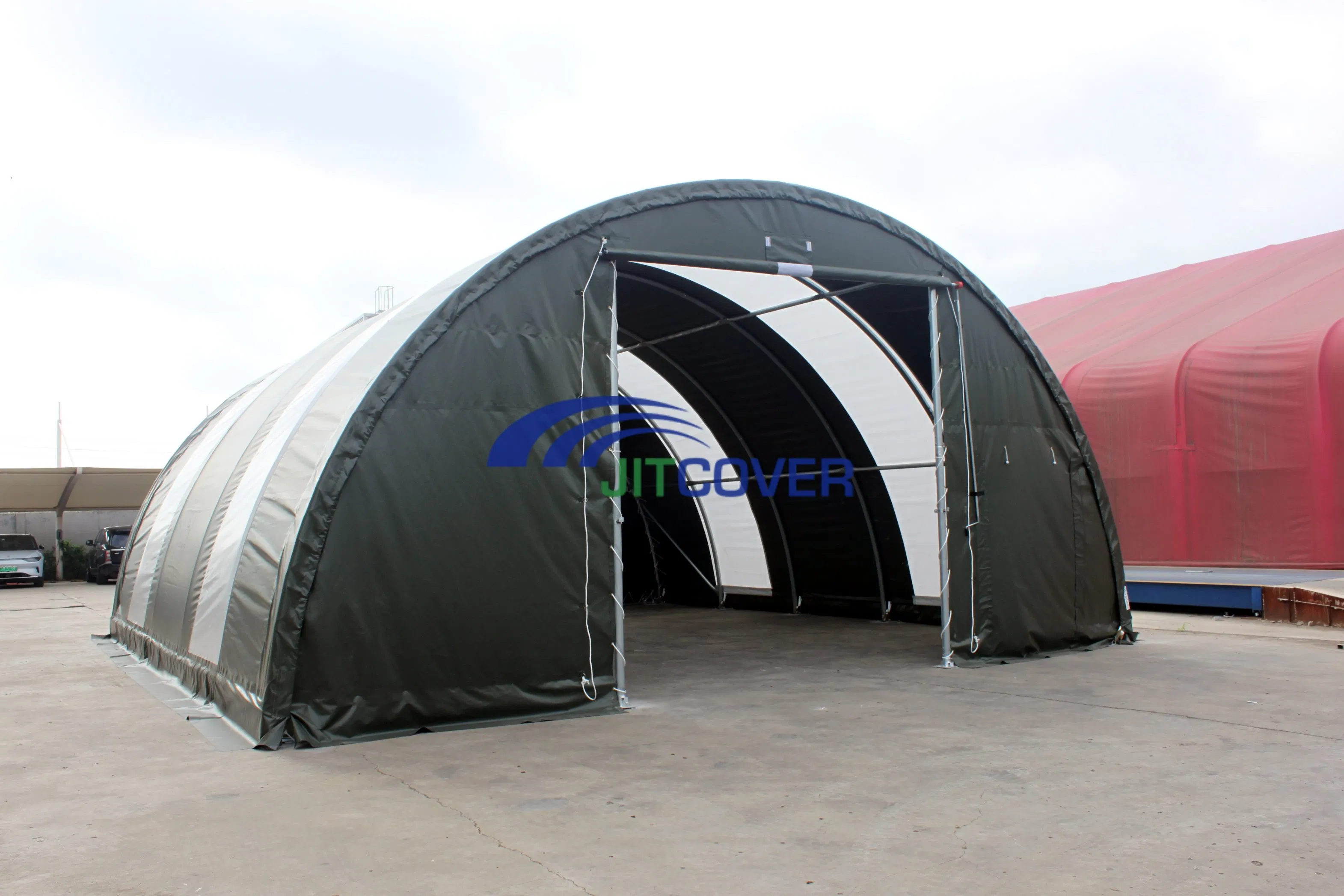 9.15m Storage Tent with New Door (JIT-303315)