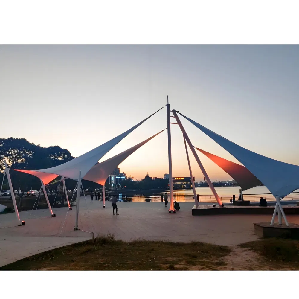 China Direct Factory Price Membrane Structure Landscape Shelter Supply & Install