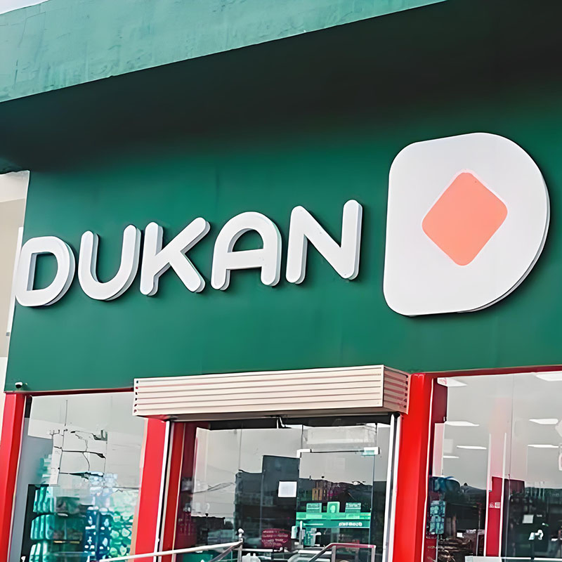 Arabic Market Front Lit Luminous LED Waterproof Advertising Electronic Characters