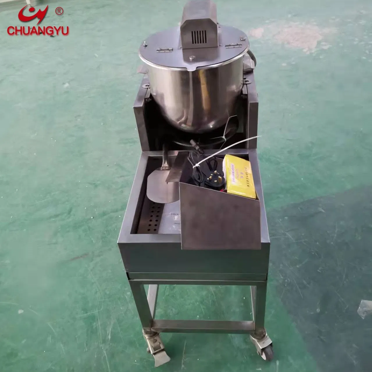 Chuangyu Cy-360 Large Natural Gas Sweet Mushroom Popcorn Mix Mixer Machine