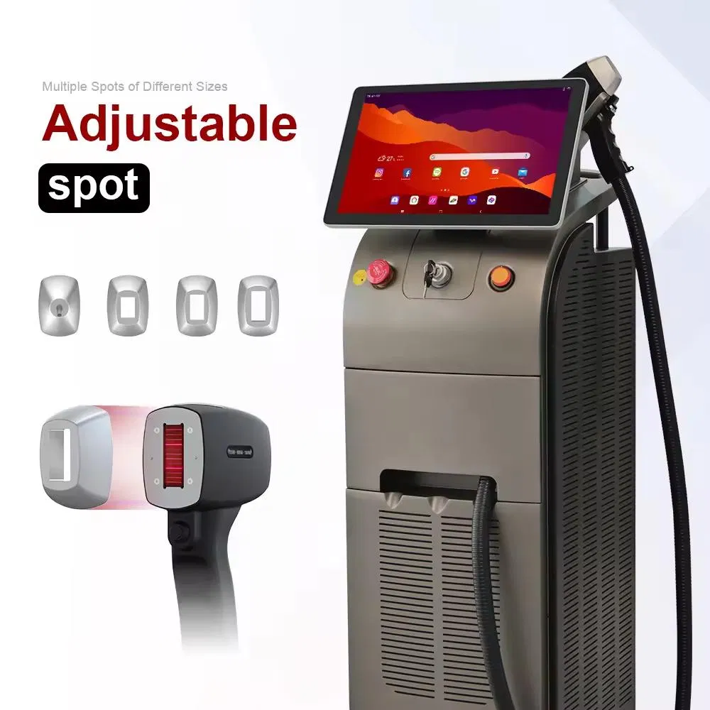 Newest Ice Platinum Titanium Diode Laser 808 Diode Laser Hair Removal Machine