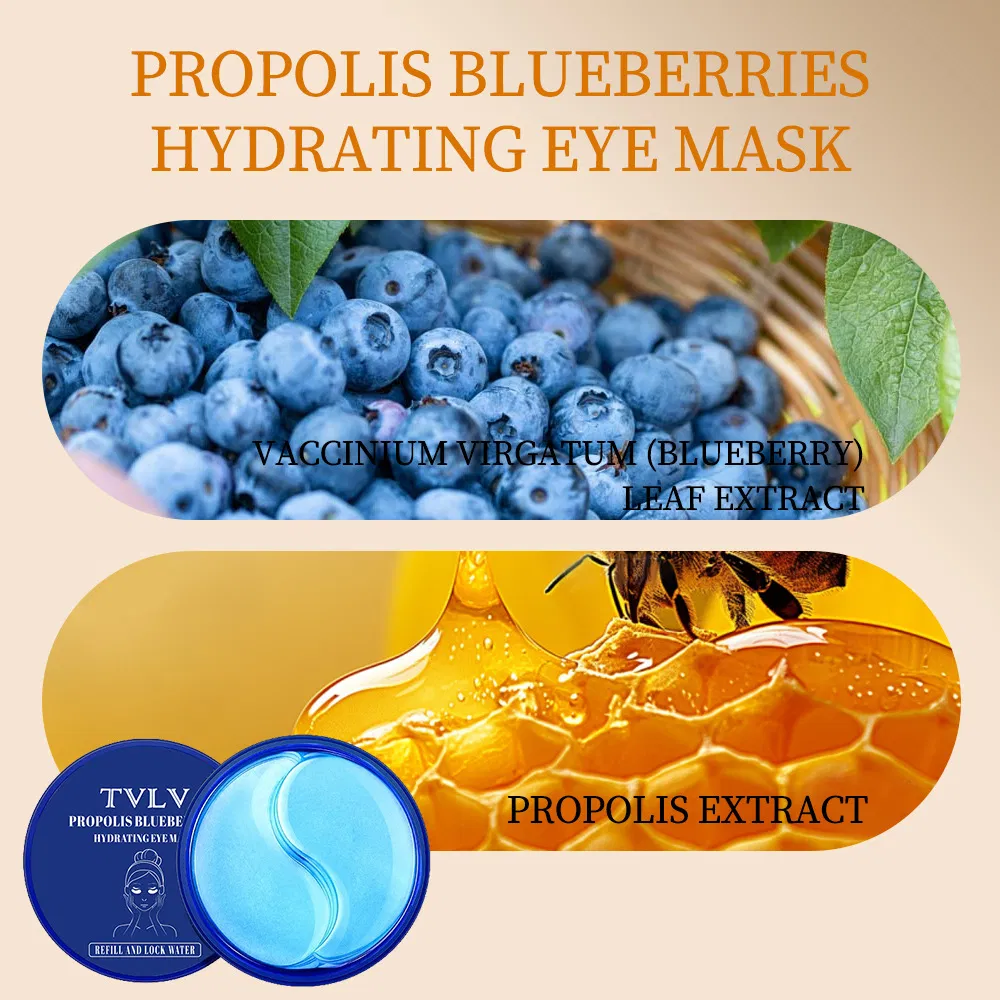 Hydrating Blueberry Rice Essence Eye Mask - 60 Sheets