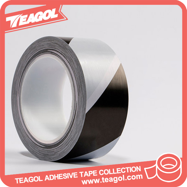 Pressure-Sensitive Colored PVC Caution Duct Tape for Factory, Duct Tape