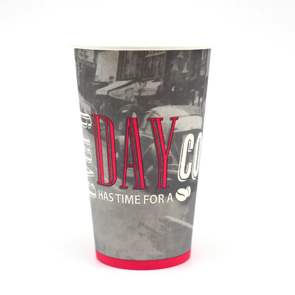Disposable Paper Cup Custom Printed Eco Friendly Paper Coffee Cup