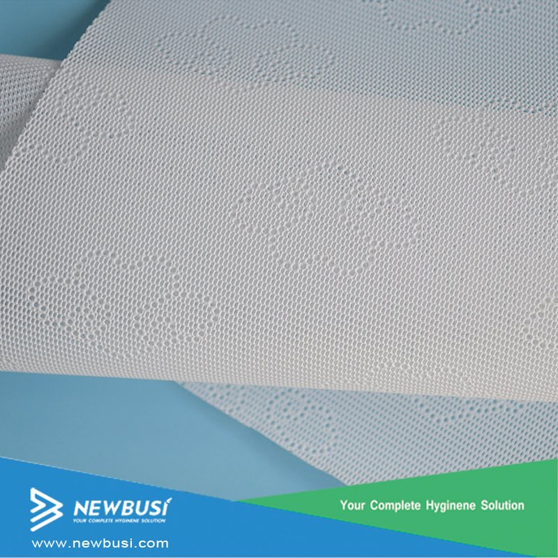 High Quality Breathable Perforated PE Film for Sanitary Napkins Top Sheet Material