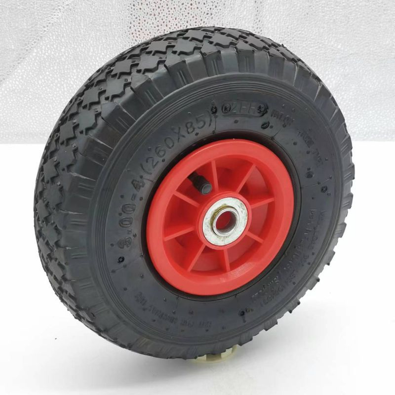 260X85 3.00-4 Air Filled Pneumatic Wheel Tyres Diamond Thread for Hand Trolley