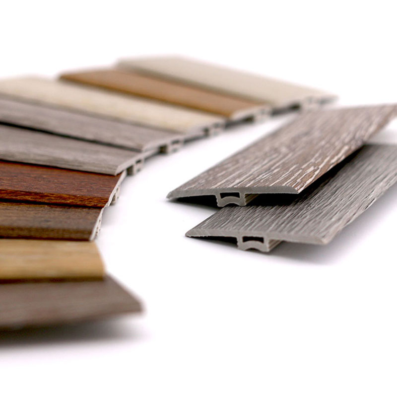 Spc Flooring Accessories Skritings WPC Floor Skirting T Moulding