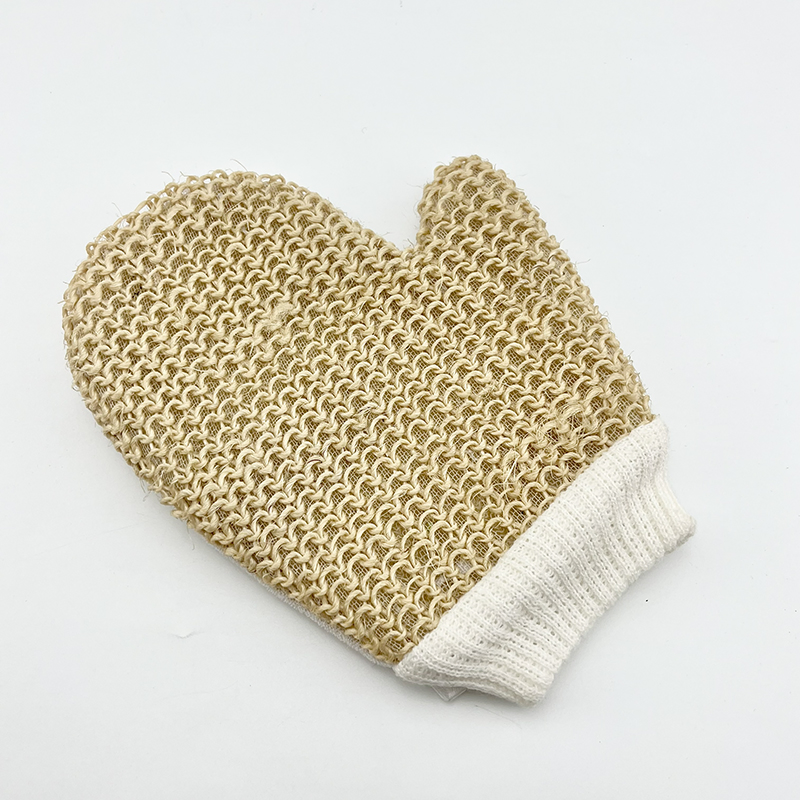 Hotel Eco Friendly Biodegradable Back Cleaning Cotton Bath Scrubber for Dead Skin Removal