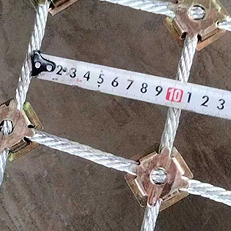 SS316 Ferrule Diamond Flexible Inox Stainless Steel Wire Cable Net Rope Mesh