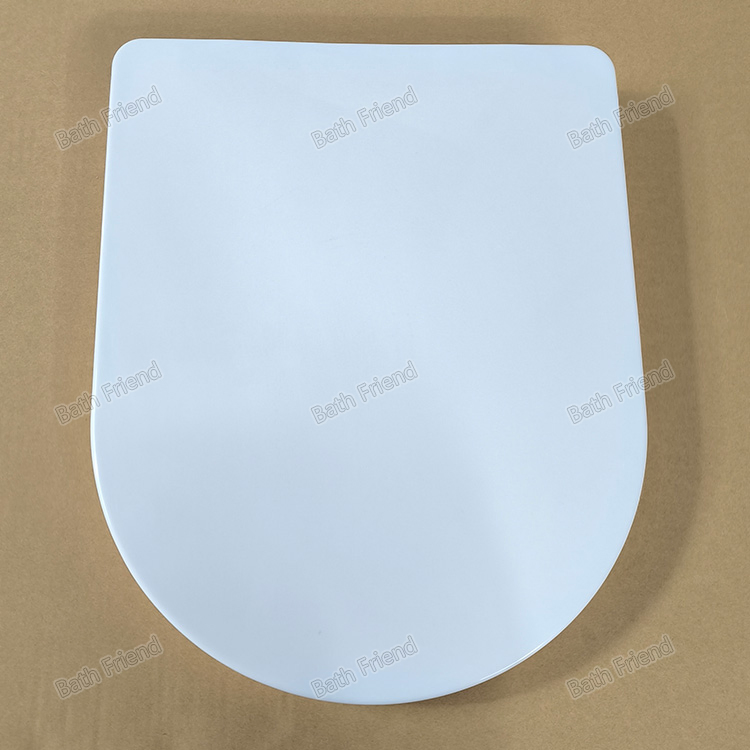 Wholesale Customizable Modern Bathroom Toilet Plastic Seat Cover - Quick Release PP U-Shape Elongated Wc Accessories