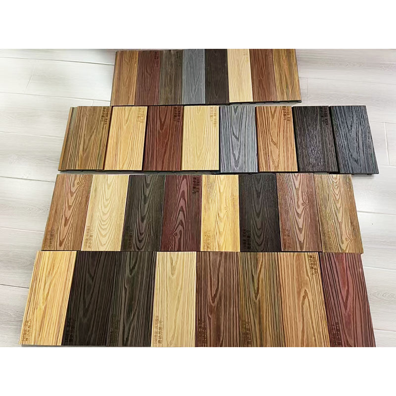 Wholesale Price Waterproof PVC WPC Fluted Exterior Wood WPC Wall Panel Cladding