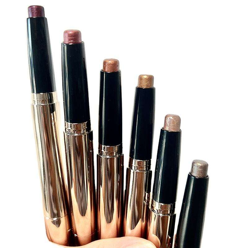 Wholesale Makeup Highlighter Face Blush Stick Cream Shimmer Glitter Eye Shadow Pencil Highlighter Shimmer Eye Shadow Sticks