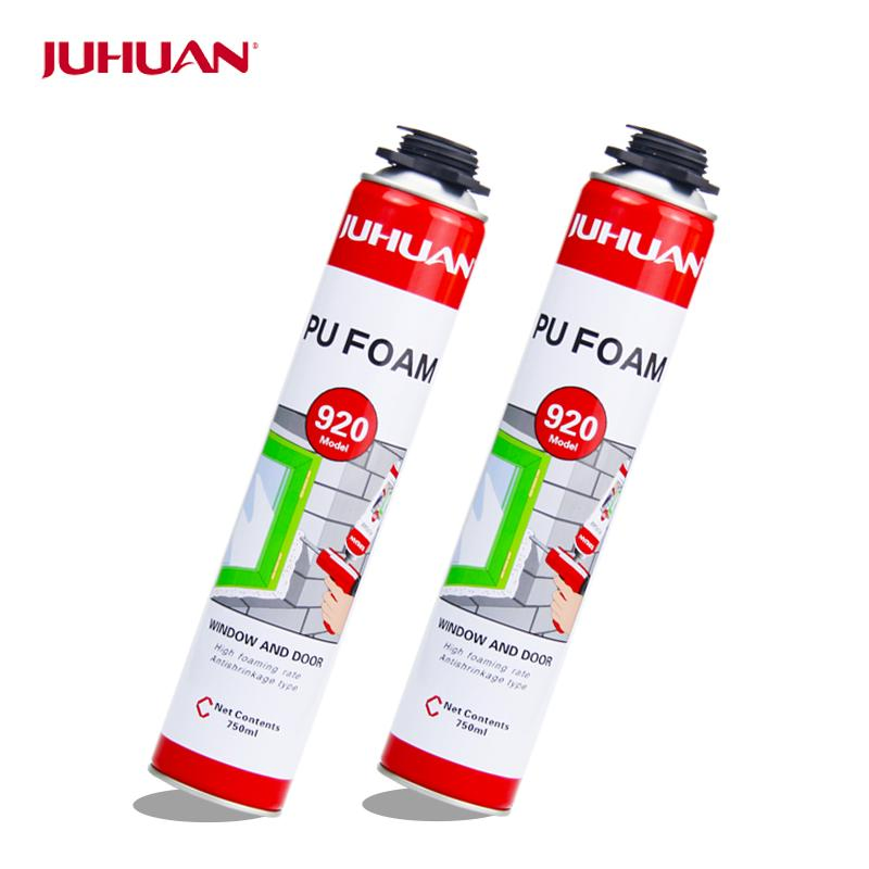 Juhuan-Great Price B3 Fire Retardant	Fireproof Polyurethane Spray Foam Insulation for Fixing Hole