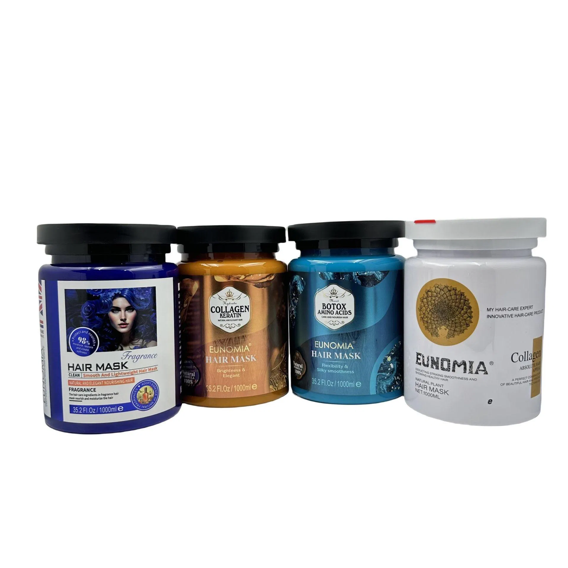Personal Label Black Garlic Cream Leave-in Hair Mask Reduce Hair Loss Moisturizing 2-in-1 Professional Salon Hair Treatment