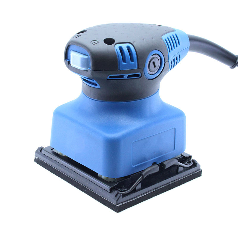 High Quality Electric Square Dustless Random Orbit Sander 220V for Wood Finishing