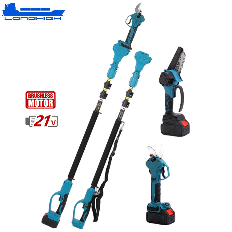 Expansion Electric Pole Chain Saw 21V Lithium Chainsaw
