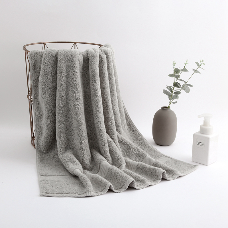 100% Cotton Skin-Friendly Soft High Grade Hotel Home Use Microfiber Bathtowel