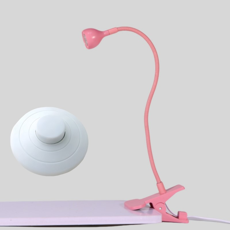 Portable UV Nail Lamp with Foot Switch and Side Clip