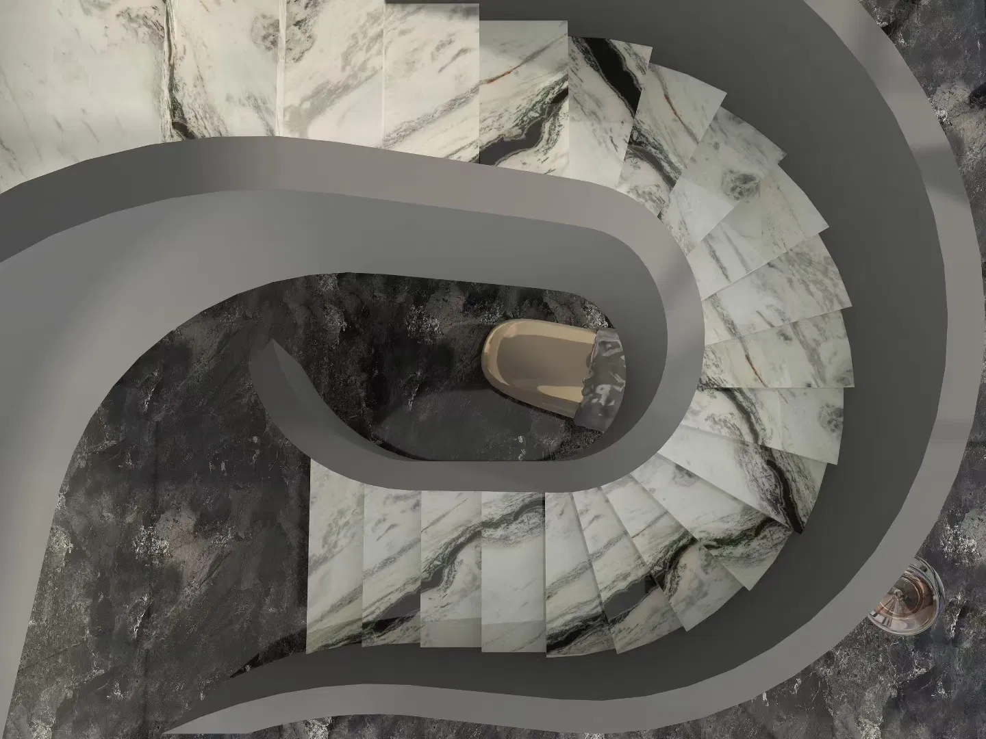 Onxy Marble Fireplace for Livingroom