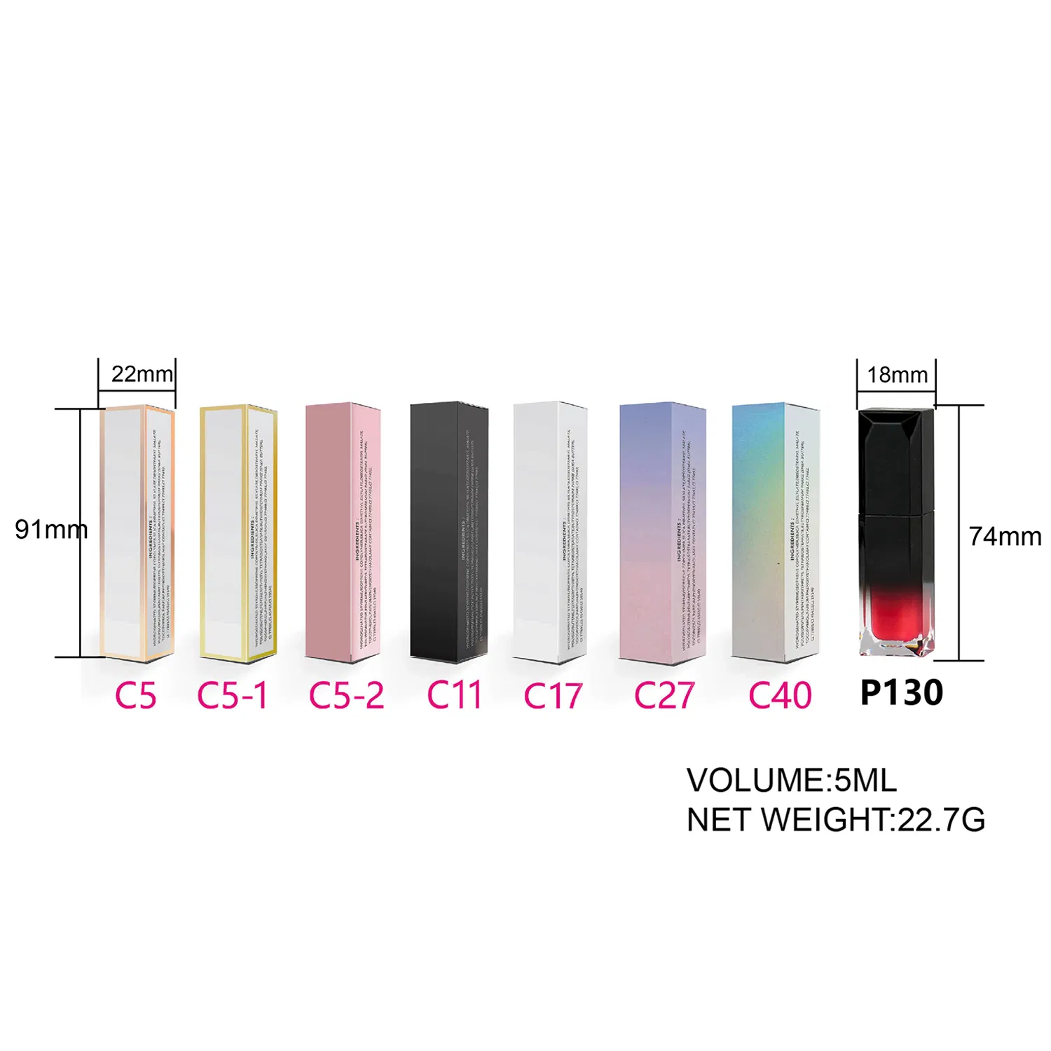 Vegan Makeup Lipgloss Private Label with Hydrating Balm Base Free Samples
