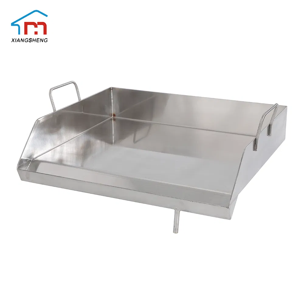 Xiangsheng Stainless Steel Griddles Grill with Drain Hole and Groove Design