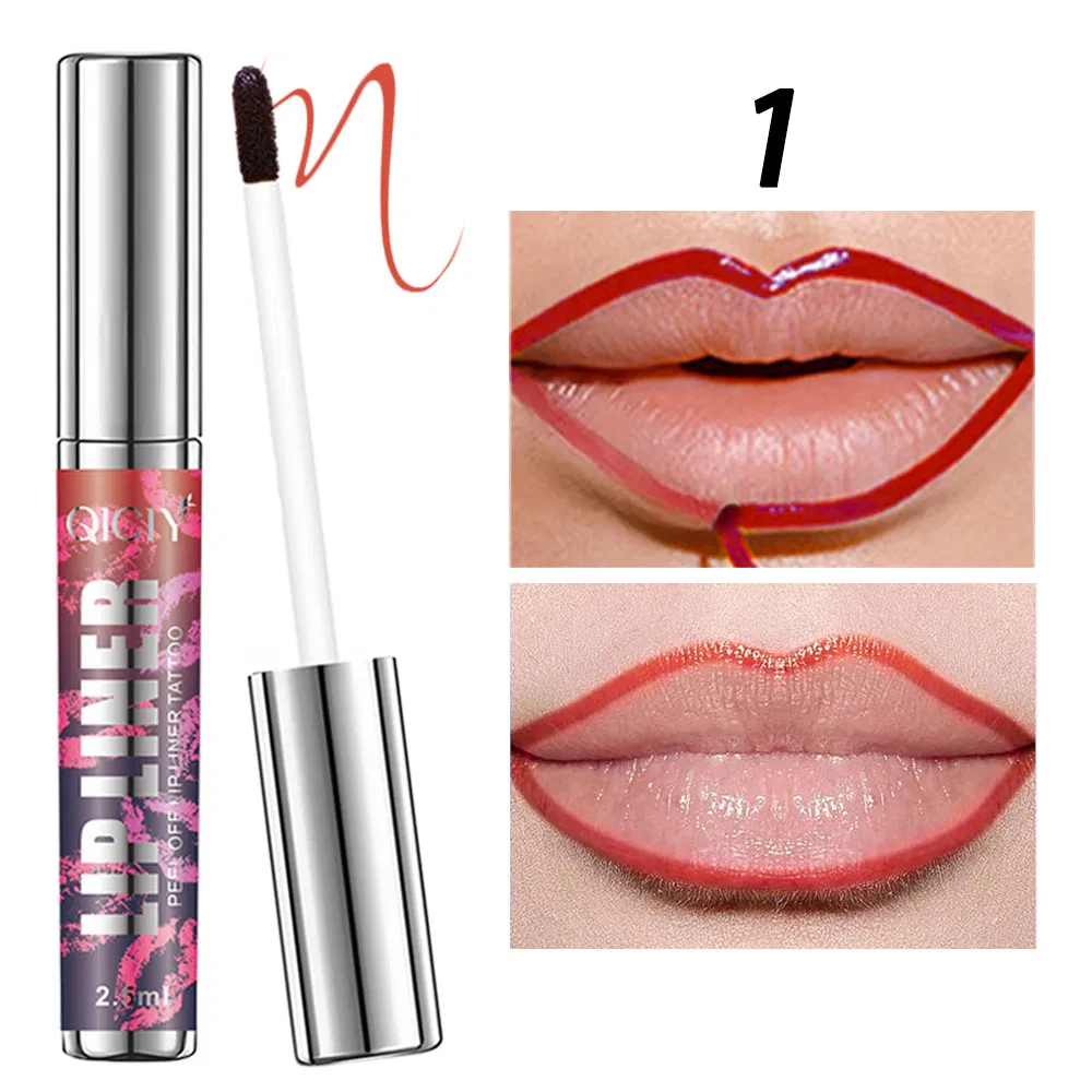 2.5ml Makeup 4 Color Lips Pen Tear Lip Liner
