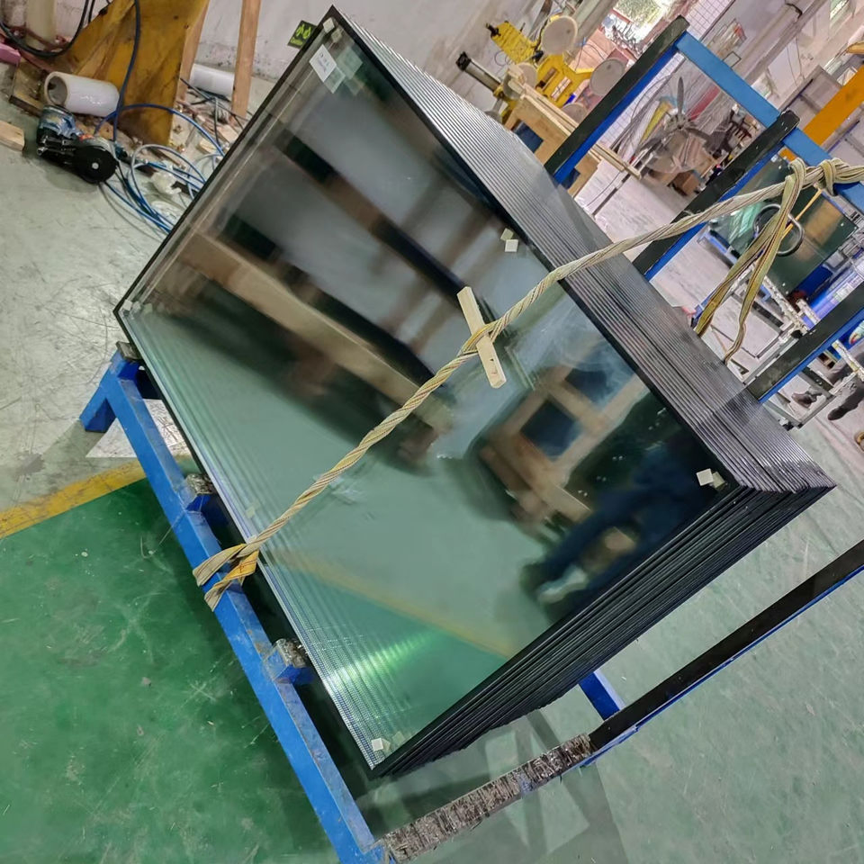 Building Glass Tempered Clear Tinted Reflective Double Laminated Flat Insulated Glass Curtain Wall