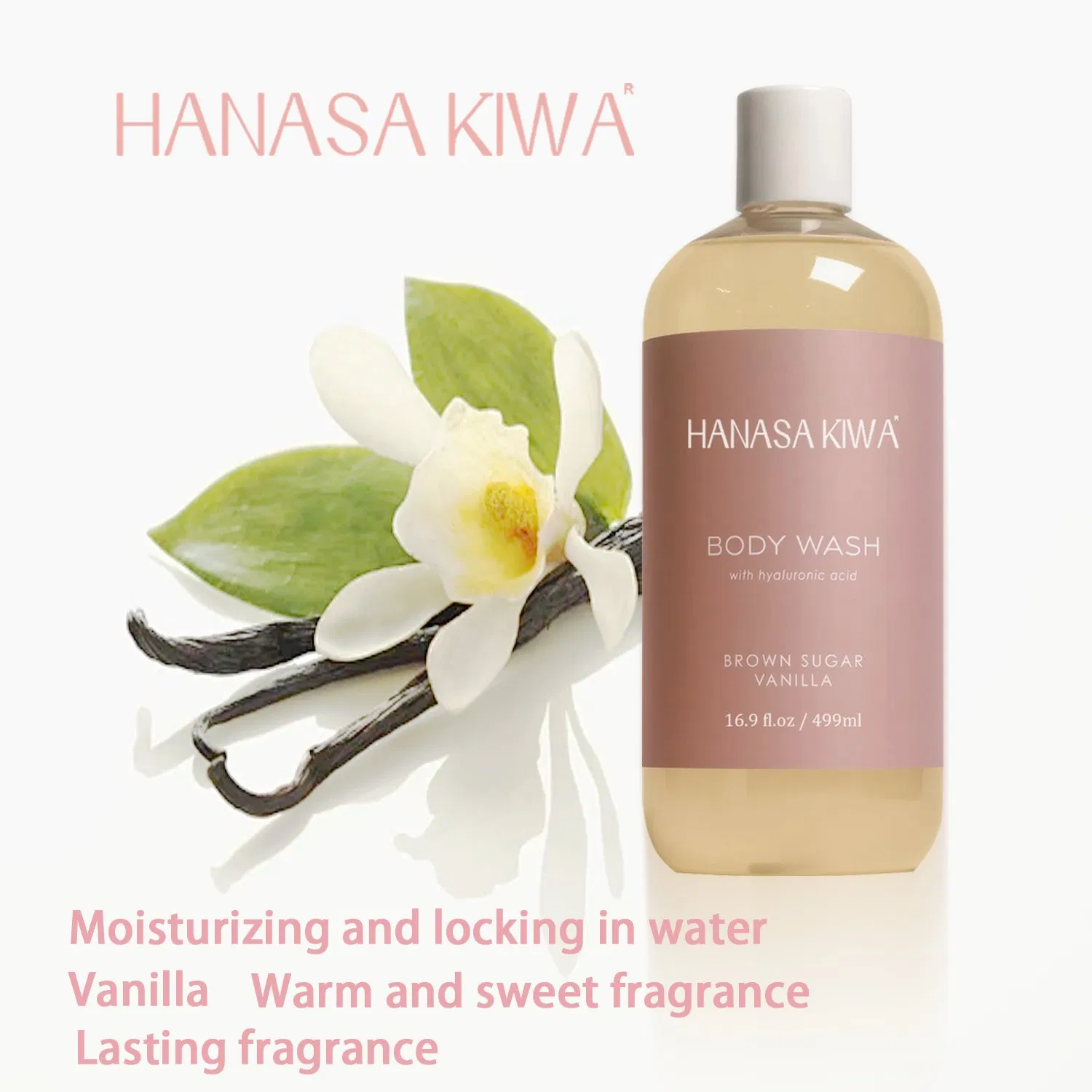 Brown Sugar and Vanilla Bath Body Wash