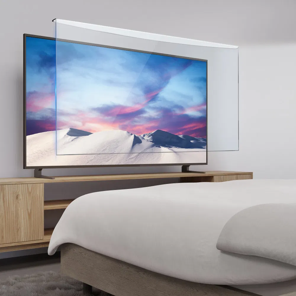 High Quality TUV Certified Acrylic Eye-Protection Explosion-Proof Anti-Scratch Screen Protector for 55 65 Inch TV