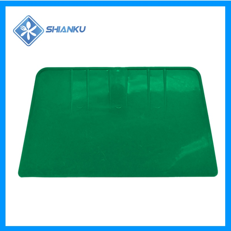 Shianku Industrial Food Grade Bakery Hand Held Plastic Scraper for Cake