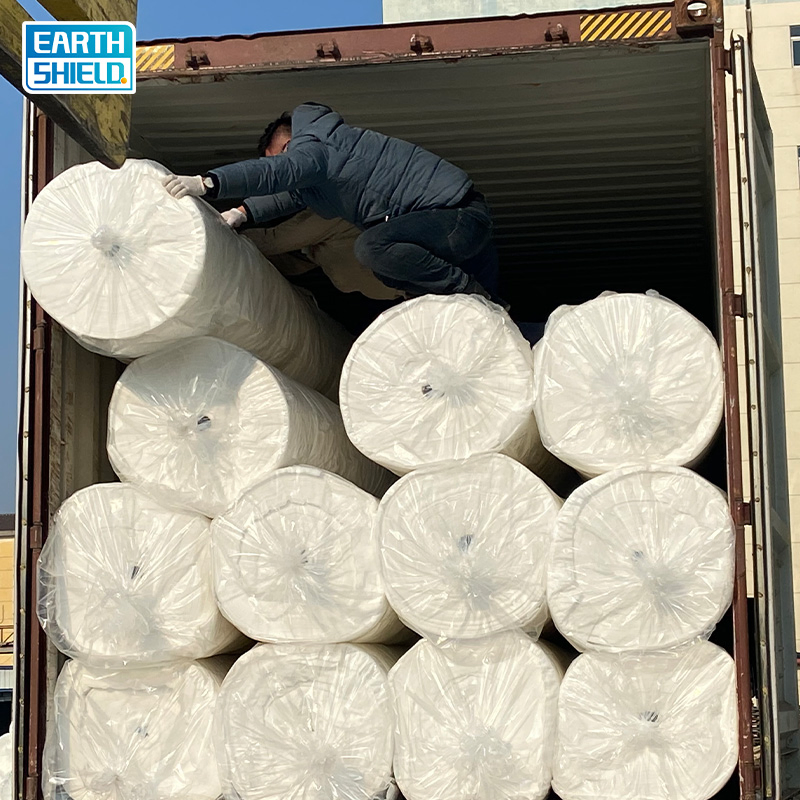 Non Woven Polyester Pet Geotextile for Slope Protection