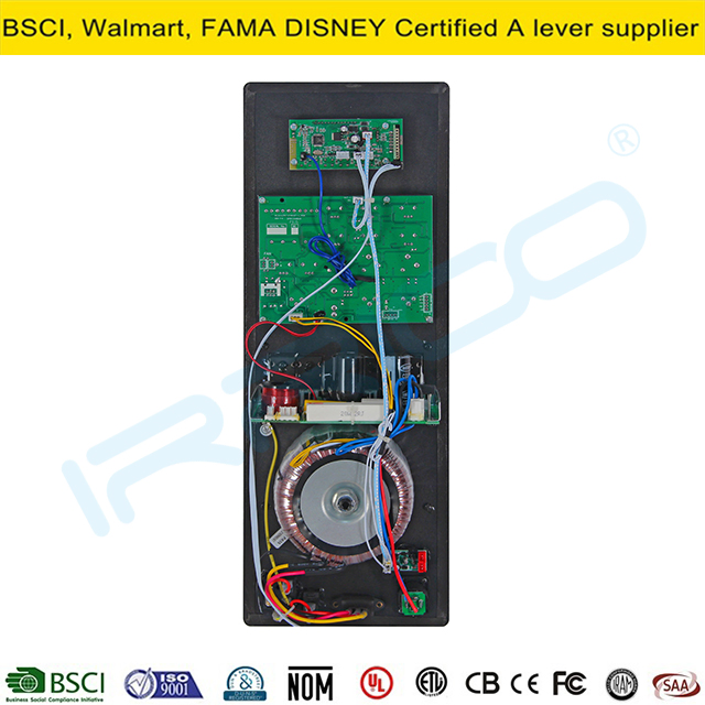 250W RMS Powered Amplifier Full Range Built-in Mixer Class Ab Professional Amplifier Dedicated for Speaker Systems USB, SD, LCD Audio
