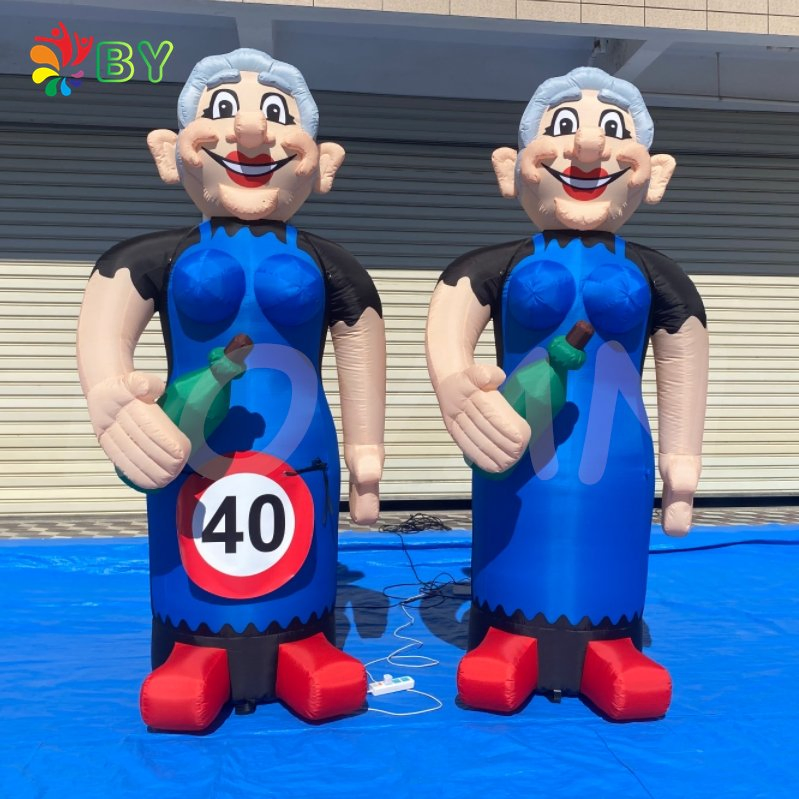 Inflatable Holland Bar Girl Balloon, Holland Character Cartoon/ Doll Sarah Balloon