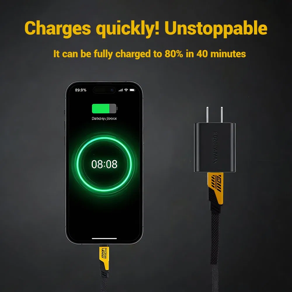 Fast Charging 4 in 1cable 65W Type C Data Cable