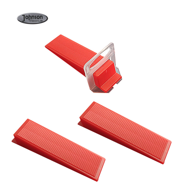Tile Leveling System Tools PVC Reusable Wedges on Tile Installation