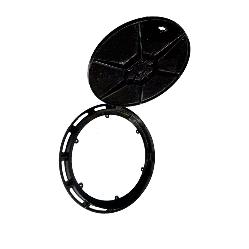 Industrial-Style Ductile Cast Iron Round Manhole Cover