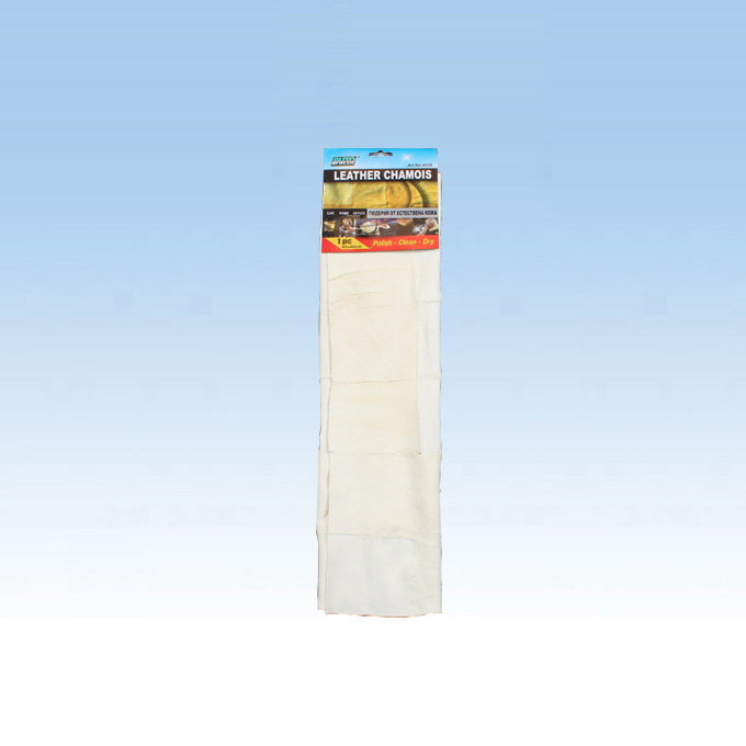 Pure Leather Car Wash Sponge, Real Leather Chamois Sponge (CN3261)