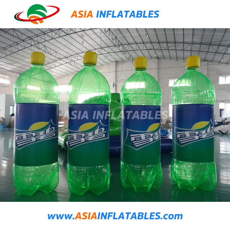 Advertising Giant Inflatable Can for Promotion, Custom Inflatable Cola Water Bottle