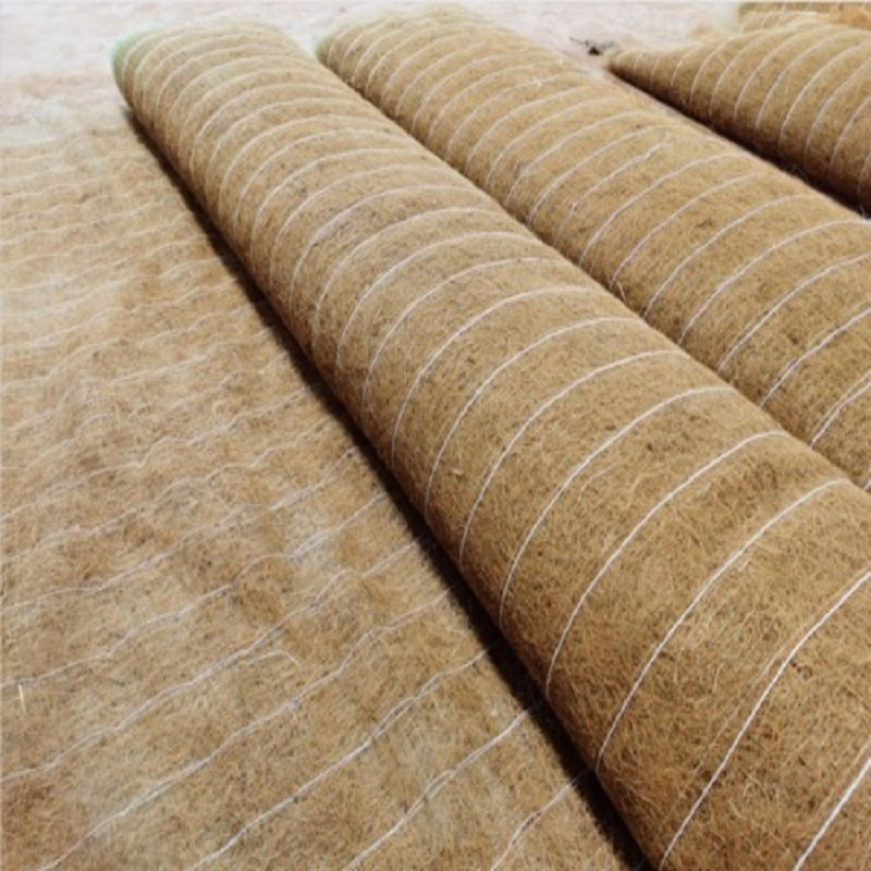Coconut/Coco Coir Mat/Fiber for Landscaping/Slope Protection/Soil Erosion/Greening Projects