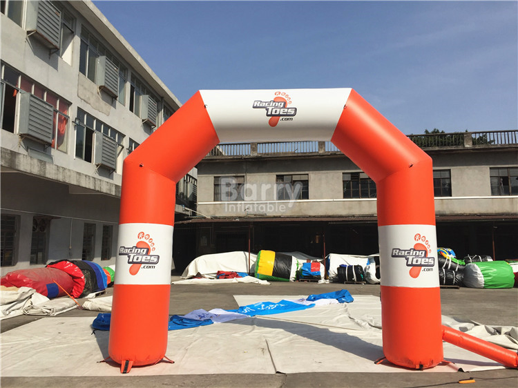 Logo Printing Outdoor Inflatable Finish Line Arch for Event Advertising