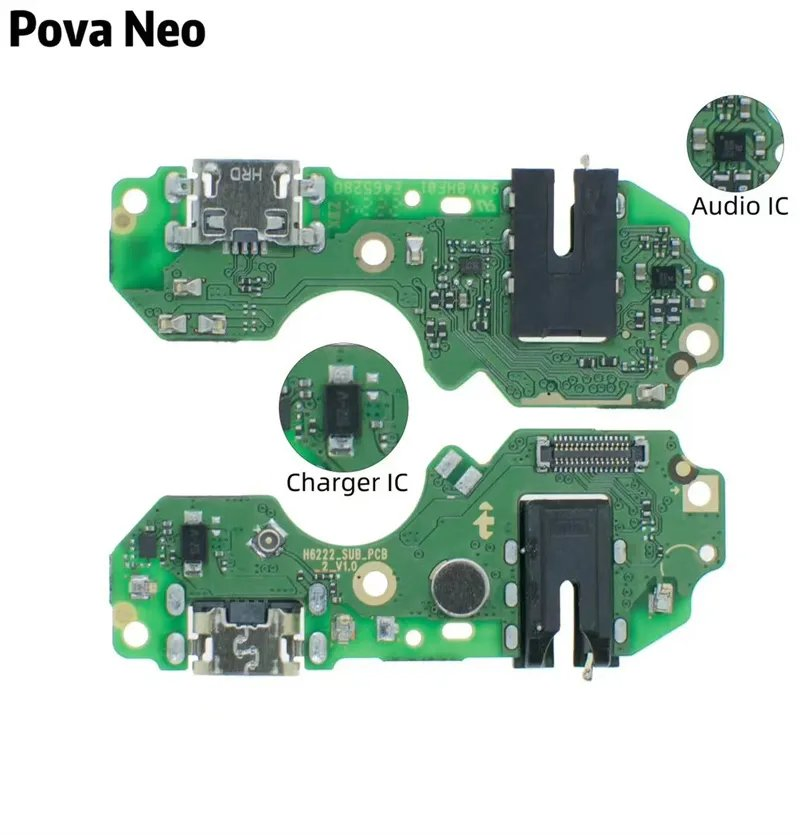 Factory Wholesale Original Mobile Phone OEM Charging Port for Tecno