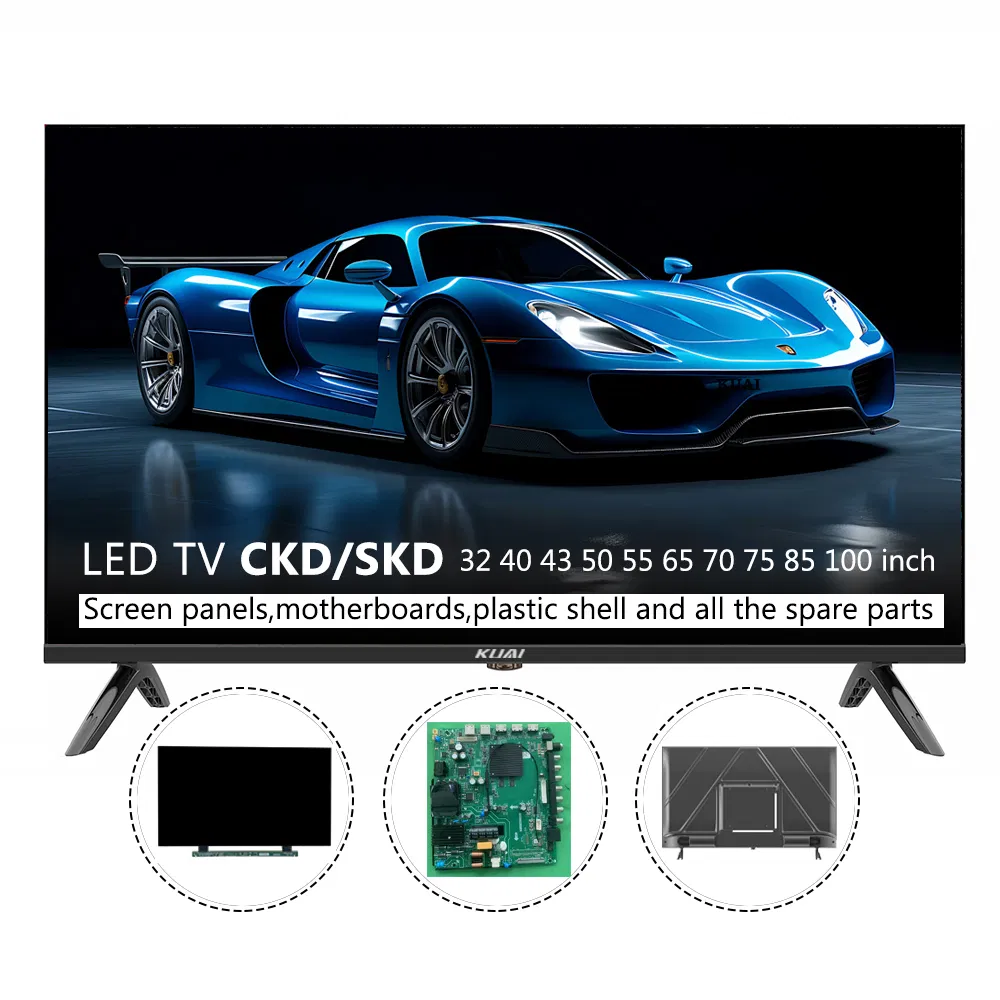 Guangzhou Television Factory CKD SKD LCD TV Screen Spare Part LED TV Motherboard 24 32 40 43 50 55 65 70 75 85 100 Inch TV Spare Parts